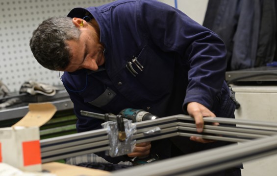 Montage im Metallbau